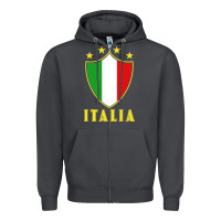 Smoke italia   italia Zipper Hoodie - artisFamous