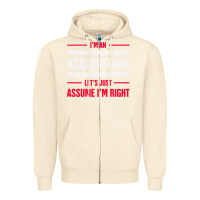 Sandshell funny accounting design   gift for accountants Zipper Hoodie - artisFamous