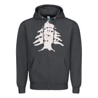 Smoke retro lebanon cedar  lebanese Zipper Hoodie - artisFamous