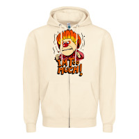 Sandshell heat miser i'am too much Zipper Hoodie - artisFamous