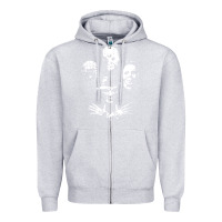 Heather Grey horror and scream film Zipper Hoodie - artisFamous