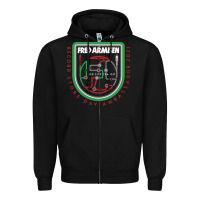 Black fred armisen Zipper Hoodie - artisFamous