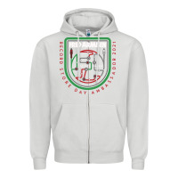 Dove Grey fred armisen Zipper Hoodie - artisFamous