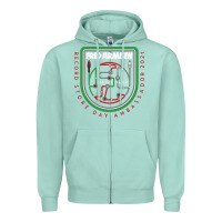 Seafoam fred armisen Zipper Hoodie - artisFamous