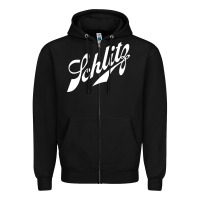 Black schlitz beer Zipper Hoodie - artisFamous