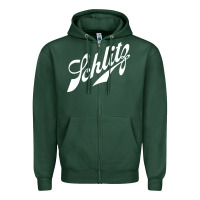 Sports Green schlitz beer Zipper Hoodie - artisFamous