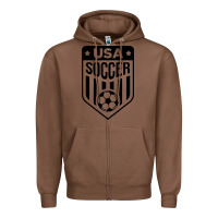 Chestnut soccer team Zipper Hoodie - artisFamous