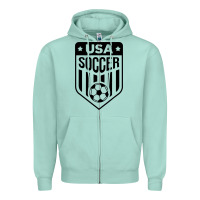 Soccer Team Zipper Hoodie | Teevron