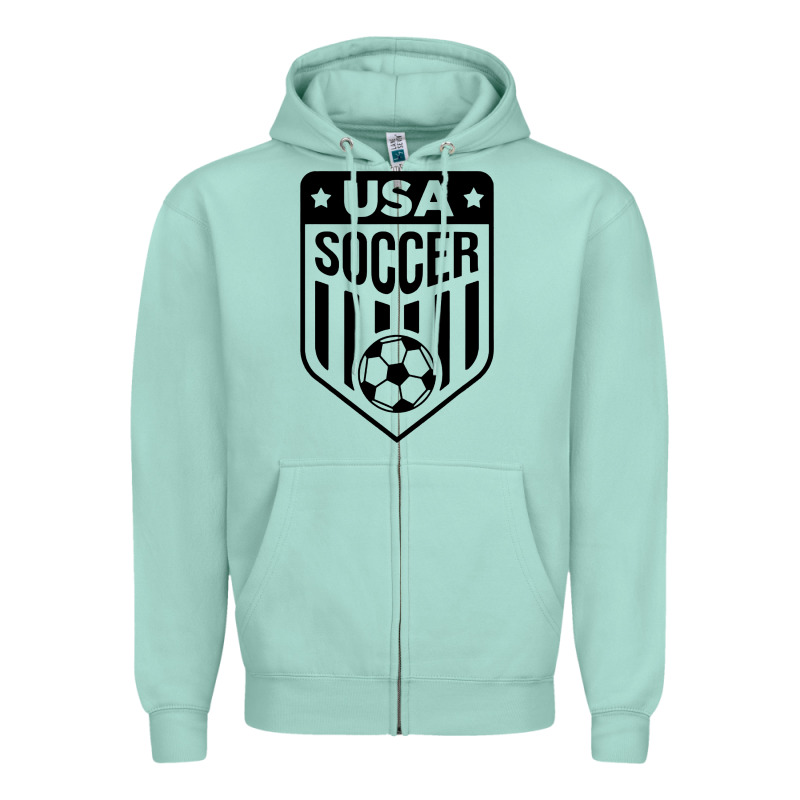 Soccer Team Zipper Hoodie by artisFamous | Teevron