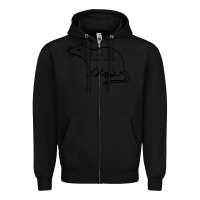 Black I Ate All Your Money Zipper Hoodie - artisFamous