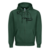 Sports Green I Ate All Your Money Zipper Hoodie - artisFamous