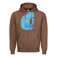 Chestnut i must rest my rampage is over Zipper Hoodie - artisFamous