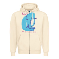 Sandshell i must rest my rampage is over Zipper Hoodie - artisFamous