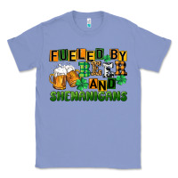 Colony Blue fueled by beer and shenanigans Classic Tee - CowGirlArtShop