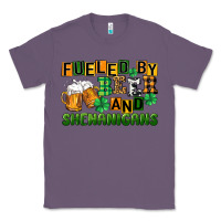 Lavender fueled by beer and shenanigans Classic Tee - CowGirlArtShop