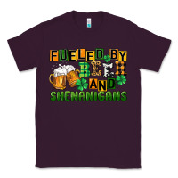 Plum fueled by beer and shenanigans Classic Tee - CowGirlArtShop