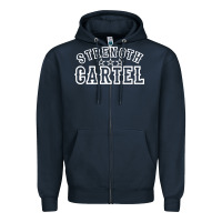 Navy strength cartel Zipper Hoodie - artisFamous