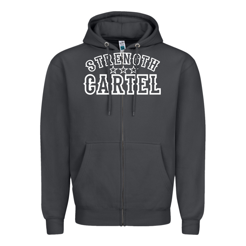 Strength Cartel Zipper Hoodie by artisFamous | Teevron