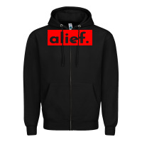 Black alief texas represent Zipper Hoodie - artisFamous
