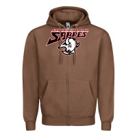 Chestnut old sabers Zipper Hoodie - artisFamous
