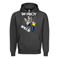 Paperboy Zipper Hoodie | Teevron