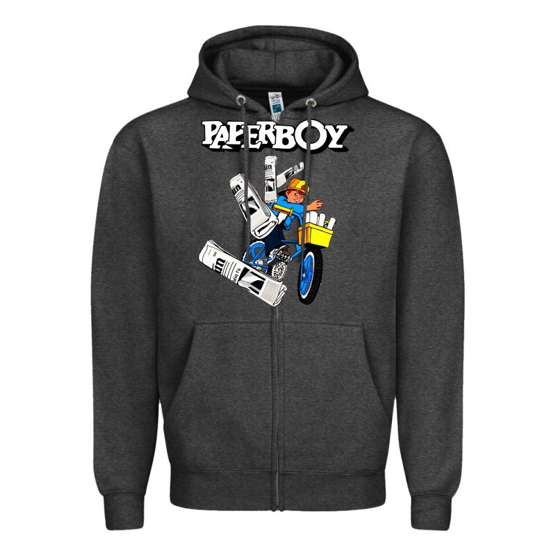 Paperboy Zipper Hoodie by artisFamous | Teevron