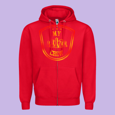 Chess Crew Zipper Hoodie Designed By Artisfamous