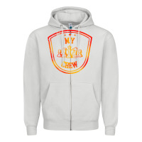Dove Grey chess crew Zipper Hoodie - artisFamous