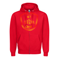 Red chess crew Zipper Hoodie - artisFamous