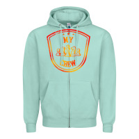 Seafoam chess crew Zipper Hoodie - artisFamous
