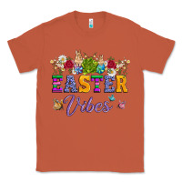Copper easter vibes and butterfly with bunny and flowers Classic Tee - Artiststas