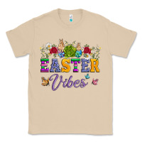 Mushroom easter vibes and butterfly with bunny and flowers Classic Tee - Artiststas