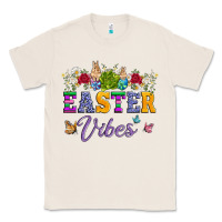 Natural easter vibes and butterfly with bunny and flowers Classic Tee - Artiststas