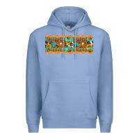 Colony Blue Pumpkin Pie Obsessed Premium Hoodie - Artiststas