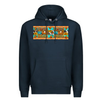 Navy Pumpkin Pie Obsessed Premium Hoodie - Artiststas