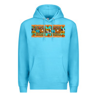 Ocean Blue Pumpkin Pie Obsessed Premium Hoodie - Artiststas