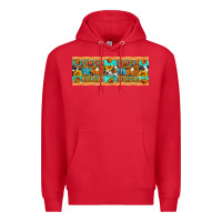 Red Pumpkin Pie Obsessed Premium Hoodie - Artiststas