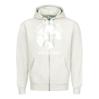 Oatmeal Heather i love horror movies and my corgi funny corgi Zipper Hoodie - artisFamous