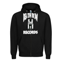 Black death row records Zipper Hoodie - artisFamous