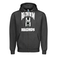 Charcoal Heather death row records Zipper Hoodie - artisFamous