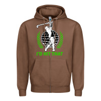 Chestnut id hit that funny golfing golf Zipper Hoodie - artisFamous