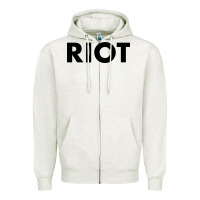 Oatmeal Heather riot  always sunny in philadelphia funny Zipper Hoodie - artisFamous