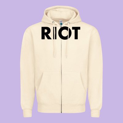 Riot  Always Sunny In Philadelphia Funny Zipper Hoodie Designed By Artisfamous
