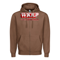 Chestnut wkrp in cincinnati Zipper Hoodie - artisFamous