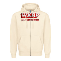 Sandshell wkrp in cincinnati Zipper Hoodie - artisFamous
