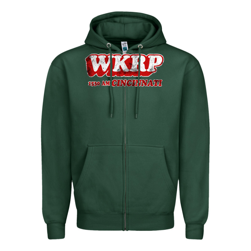 Wkrp In Cincinnati Zipper Hoodie by artisFamous | Teevron