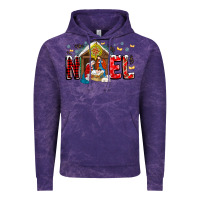 Cloud Purple Noel Vintage Hoodie - CowhideDigitalArt