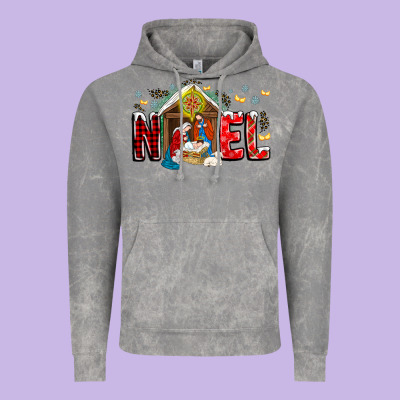Noel Vintage Hoodie Designed By Cowhidedigitalart