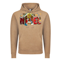 Vintage Coffee Noel Vintage Hoodie - CowhideDigitalArt