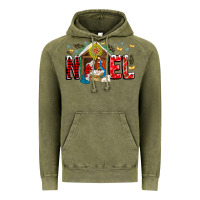 Vintage Olive Noel Vintage Hoodie - CowhideDigitalArt